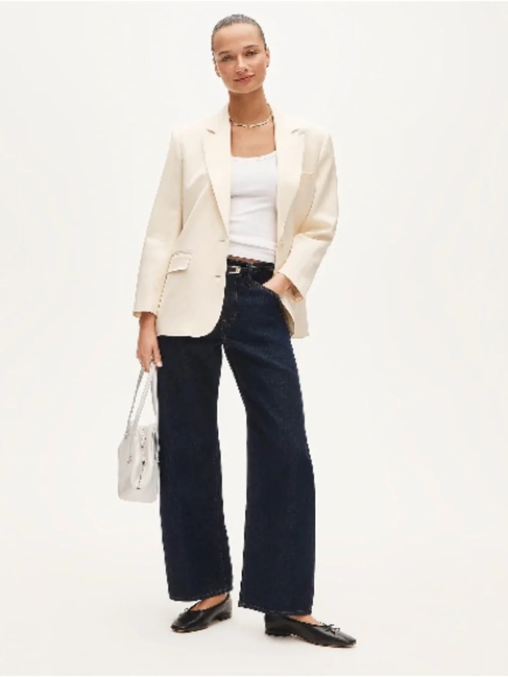 J. Crew Gamine blazer in cotton-blend twill CS650